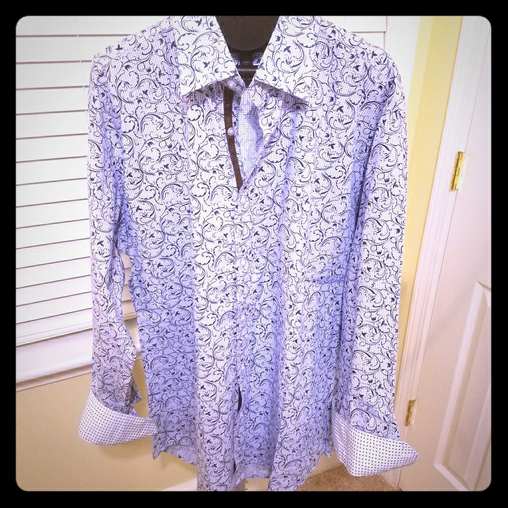 Gorgeous REVERSE CUFF DESIGNER SHIRT
